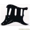 BLACK 3 PLY STRAT PICKGUARD 3PLY B